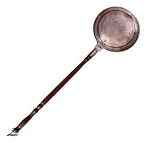 Antique George III Copper Warming Pan, 1800s