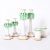 Pair of Italian Porcelain Palm Tree Candlesticks For Sale - Image 4 of 5