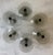 Glass Set of 6 Vintage Orrefors Rhapsody Smoke Wine Glasses For Sale - Image 7 of 8