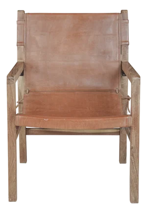Matthew Izzo Home Urban Leather Sling Chair