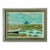 Midcentury French Mont Saint Michel Seascape Painting For Sale