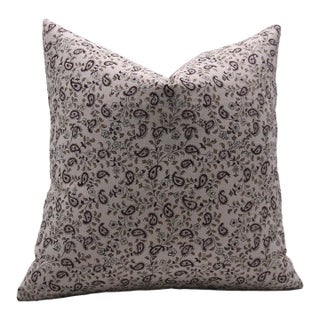 Fabdivine Decorative Block Print Cushion Cover 12x20 Inch Duck Canvas-Kari Jaal For Sale