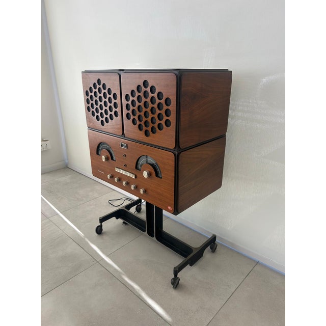 Brown RR126 Radiograph by Achille and Pier Giacomo Castiglioni for Brionvega, 1960s For Sale - Image 8 of 14