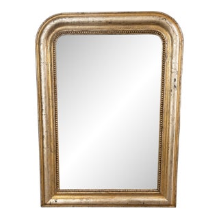 19th Century Louis Philippe Giltwood Wall Mirror For Sale