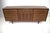 Walnut Mid Century Modern dresser resembles American of Martinsville furniture. Note the elegant two-tone façade of the...