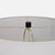 Arhaus Arhaus Clear Glass Cylinder Floor Lamp With White Shade For Sale - Image 4 of 6