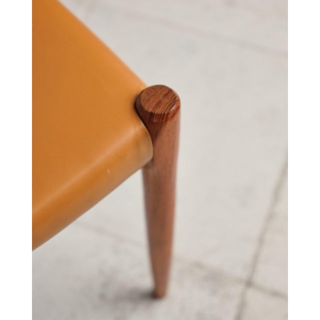 Beige Mid-Century Danish Model 75 Dining Chairs in Teak by Niels Møller for J.L. Møllers, 1950s, Set of 4 For Sale - Image 8 of 17