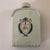 A Chinese export porcelain armorial tea caddy without lid. The family crest dominates both sides and is accented with a...