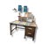 Vintage Oak School Desk with Drawers For Sale - Image 5 of 9