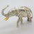 Vintage Italian Handmade Genuine Sterling Silver 925 Elephant Figurine, 1960s For Sale - Image 3 of 12