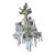 1940s Hollywood Regency Gilt & Verdigris Bronze/ Tole/ Crystal Pendant Chandelier For Sale