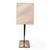 Contemporary Modern Silver Table Lamps- A Pair For Sale - Image 3 of 5