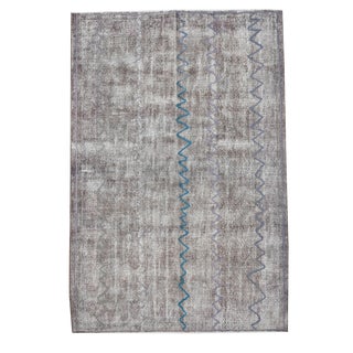 Vintage Cotton Area Rug For Sale