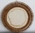 Vintage Italian Rattan Wall Mirror, 1960s For Sale - Image 10 of 11