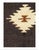 A vintage hand knotted goat hair rug, ca 1960s. These rugs have been made in from the mohair wool of Angora Goats in the...