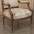 Pair of 19th Century French Louis XVI Carved Walnut Armchairs ~ Fauteuils For Sale - Image 11 of 18