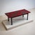 Mid 20th Century Coffee Table With Red Enamel Top, by Erwin Walter Burger (1909-1982), Italy For Sale - Image 5 of 7