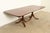 Drexel Georgian Mahogany Double Pedestal Extension Dining Table, Newly Refinished For Sale - Image 15 of 15