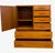 Vintage Mid-Century Modern Bedroom Set - Gentleman's Chest Highboy & Sculpted Pull Credenza Dresser, 1960s, 2 Pieces For Sale In Seattle - Image 6 of 9