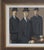 Michel Néron, Men in Suits and Bowlers, 1977, Oil on Board, Framed For Sale - Image 13 of 18