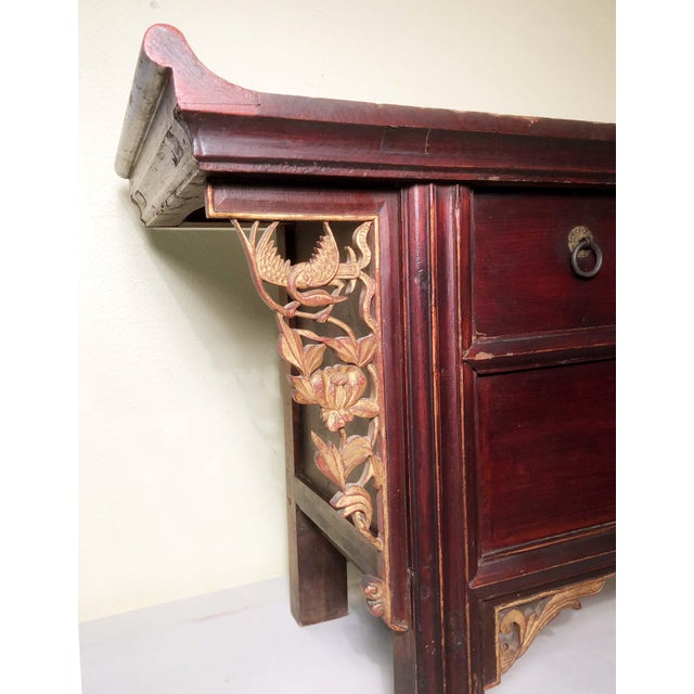 Antique Chinese Altar Cabinet (3320), Cypress/Elm Wood, Circa 1800-1849 For Sale - Image 9 of 11