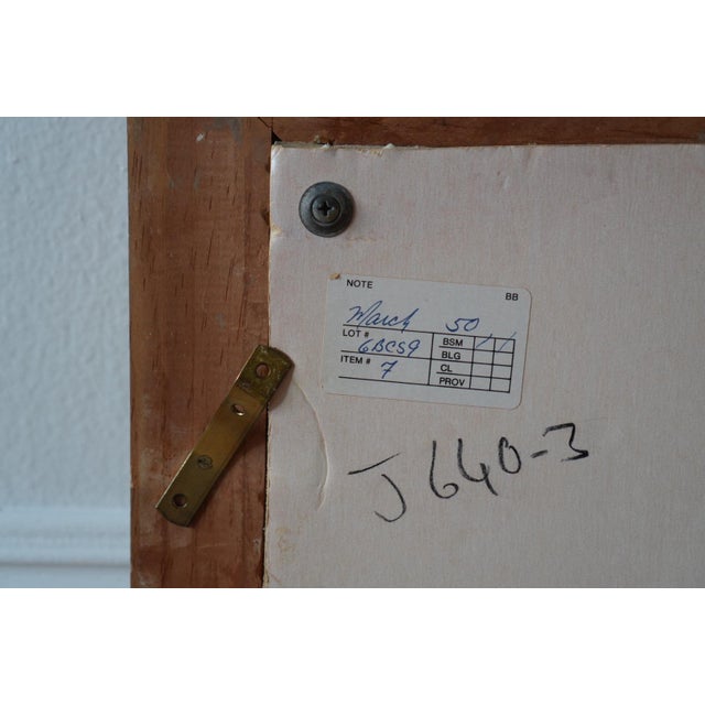 William Adolphus Knell - Vessels in a Harbor C. 1840, Oil on Canvas, British, Framed For Sale - Image 4 of 9