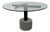 Rare Giovanni Offredi Steel and Concrete Dining or Center Table for Saporiti For Sale