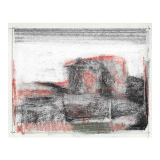 1973 Abstracted Pastel Landscape by Charles Dudley For Sale