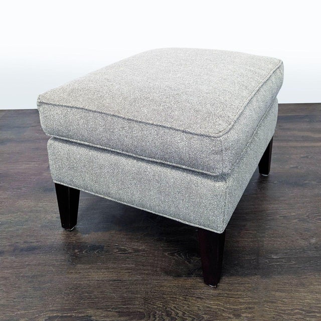 Room & Board Sloan Modern Lounge Chair With Curved Wood Arms For Sale - Image 10 of 16