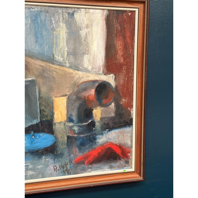 R. Olsson, Still Life, 1950s, Oil on Canvas, Framed For Sale - Image 18 of 18