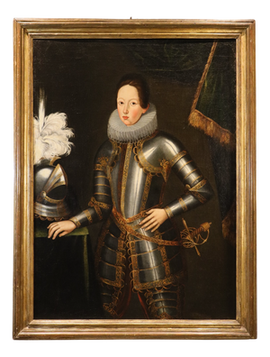 Workshop of Giusto (O Justus) Sustermans, Portrait of Ferdinand II De' Medici, 1650, Oil on Canvas, Framed