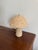 2020s Handmade Beige Table Lamp: Mashroom Shape Ceramic Lamp in Modern Interior Style For Sale - Image 5 of 5