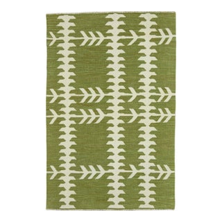 Turkish Kilim Oriental Handmade Flatweave 3' x 4'7" #18162 For Sale