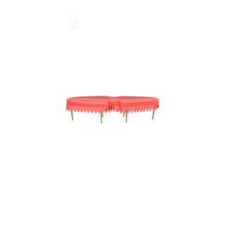 Long Mid-Century William Haines Arrowhead Bench For Sale