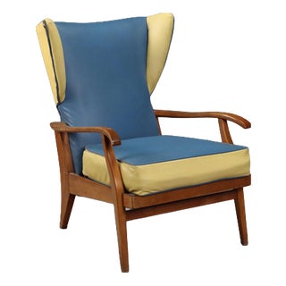 Vintage Reclining Chair by Renzo Franchi Camerani, Italy, 1950s For Sale