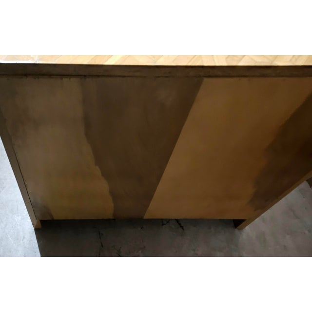 Pair of Mid-Century Parquetry Cabinets/Servers For Sale - Image 12 of 12