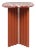 RS Barcelona Plec Small Marble Table, Red Francia For Sale