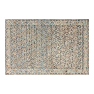 Authentic Persian Kirman Handmade Wool Rug For Sale