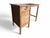 Vintage Oak Rolltop Writing Desk with Tambour Door, Germany, 1950s For Sale - Image 11 of 11