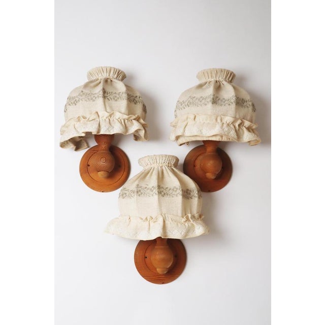 Scandinavian Wall Lamps, Sweden, 1980s, Set of 3 For Sale - Image 16 of 18