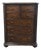 Stanley Furniture Walnut Contemporary Traditional 46" Chest of Drawers 128-13-12 For Sale