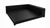 Pottery Barn teen platform bed with attached cabinets for storage. Cabinets include to open shelving units and closed...