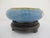 Chinese Turquoise Cloisonne Vase Flower Brush Washer Bowl Custom Stand For Sale - Image 9 of 16