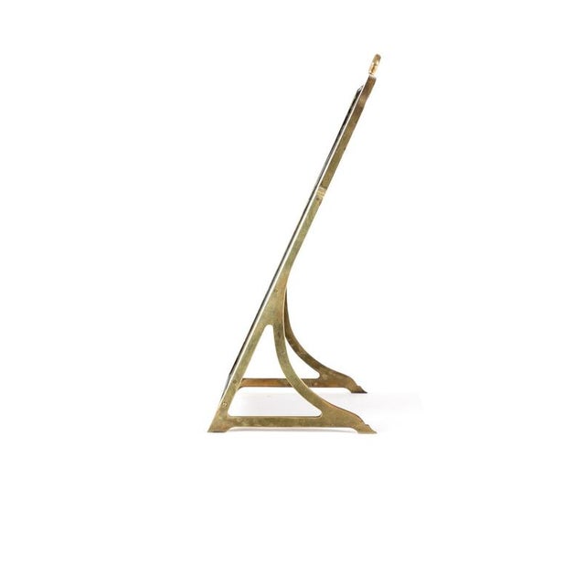 Brass Haberdashery Shoe Mirror For Sale - Image 3 of 12