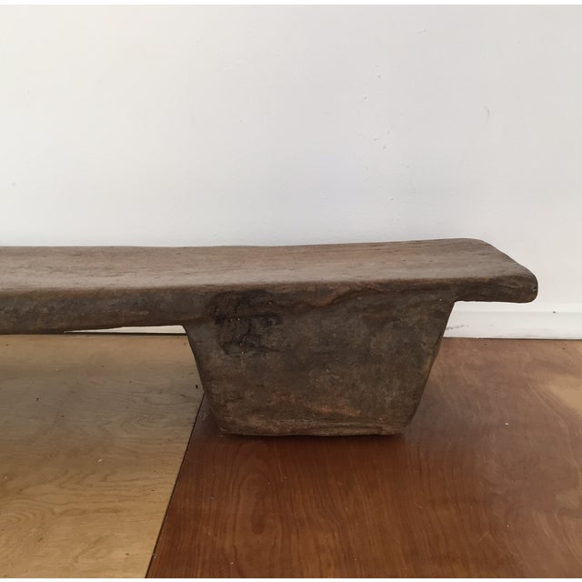 Antique Hand Carved African Wood Bench Chairish