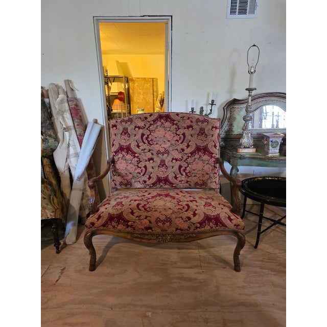 Rustic European Settee For Sale - Image 11 of 11