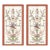 Hand Painted Neoclassical French Rocco Style Decorative Panels Floral Urn Cherub Motif 28” by 62” Each For Sale
