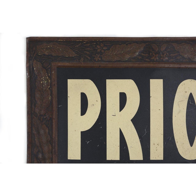 Art Deco Advertising Sign on Tin Plate, Italy, 1924 For Sale - Image 4 of 11