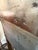 Gray Vintage Mid-20th Century Industrial Steel Shop Desk & Matching Stool For Sale - Image 8 of 11