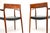 1960s Vintage Danish Model 57 Chairs from Niels Moller, 1960s, Set of 2 For Sale - Image 5 of 11